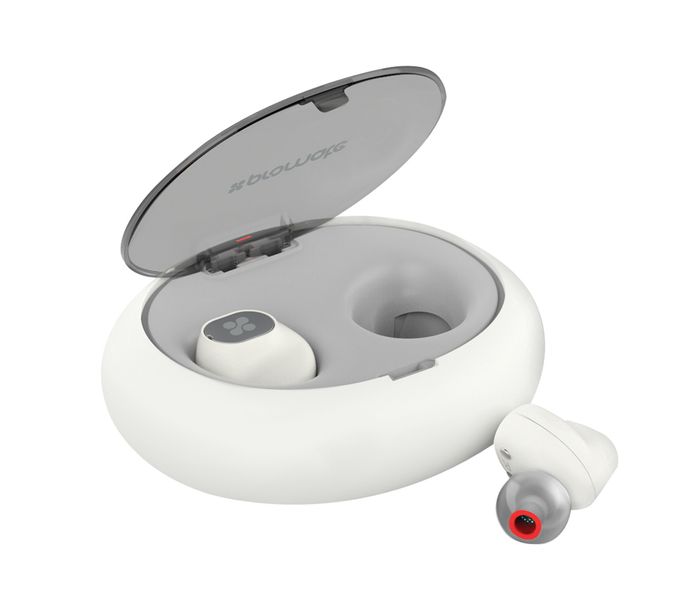 Promate Trueblue Bluetooth 4.1 Stereo Sound Earphone with Mic and Charging Case, White - Zoom Image 9