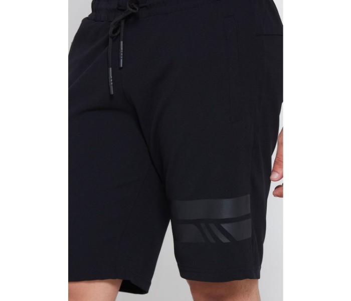 Petro OU10101 Mens Slim Fit Regular Shorts L-Black - Zoom Image 4