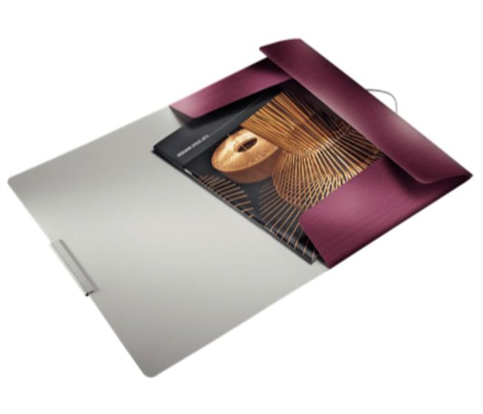 Leitz 3977-00-28 3-Flap Folder Garnet Red - Zoom Image 1