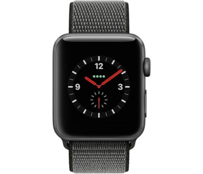 Apple Watch MQK62 Series 3 - 42mm Aluminum Case with GPS+Cellular Sport Loop, Dark Olive - Zoom Image 2