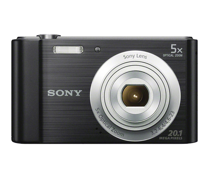 Sony Cyber-Shot DSC-W800 Digital Camera - Black - Zoom Image 1