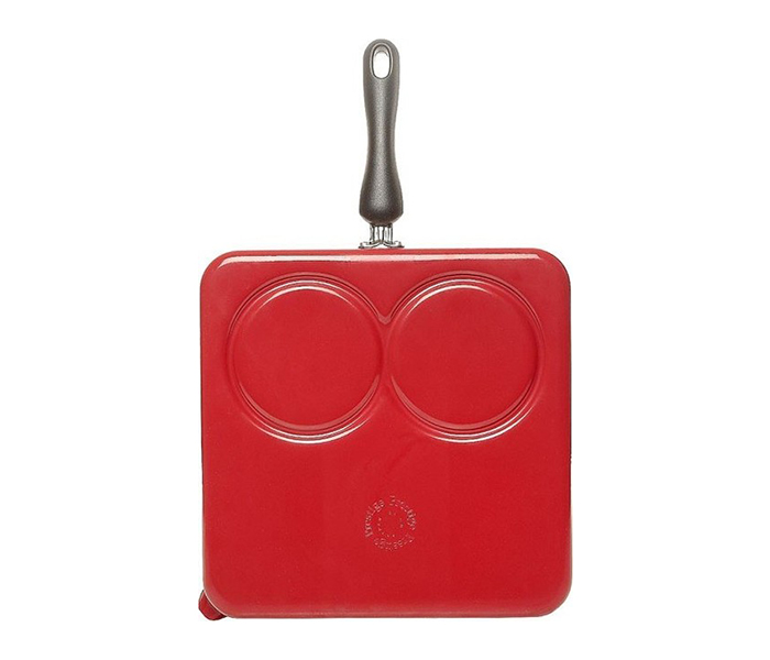 Prestige PR10127 28CM Classique Square Breakfast Pan - Red - Zoom Image 1