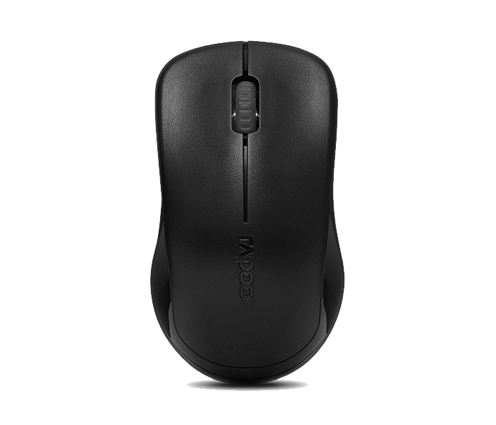 Rapoo 1620 2.4GHz Wireless Optical Mouse - Black - Zoom Image 5