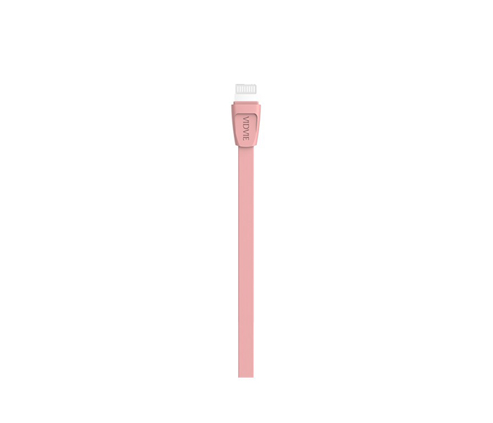 Vidvie CB-408 Data Cable for Apple iPhone - 1 Meter, Red - Zoom Image 1