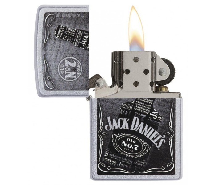 Zippo 29285 205 Jack Daniels Lighter Grey - Zoom Image 1