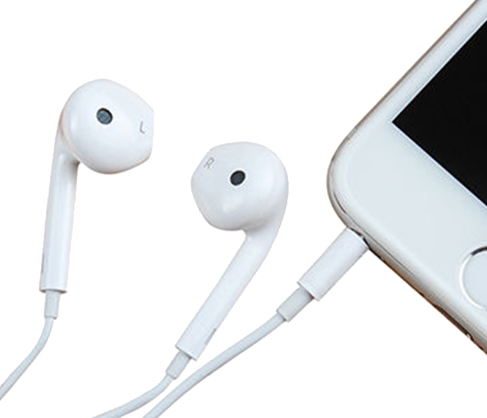 Mcdodo HP-0543 1.2m High Definition Earphone - White - Zoom Image 1