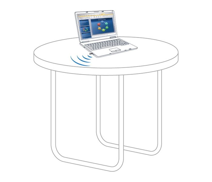 Promate Vpointer Multifunctional Integrative View Presenter with Laser Pointing System, Black - Zoom Image 2