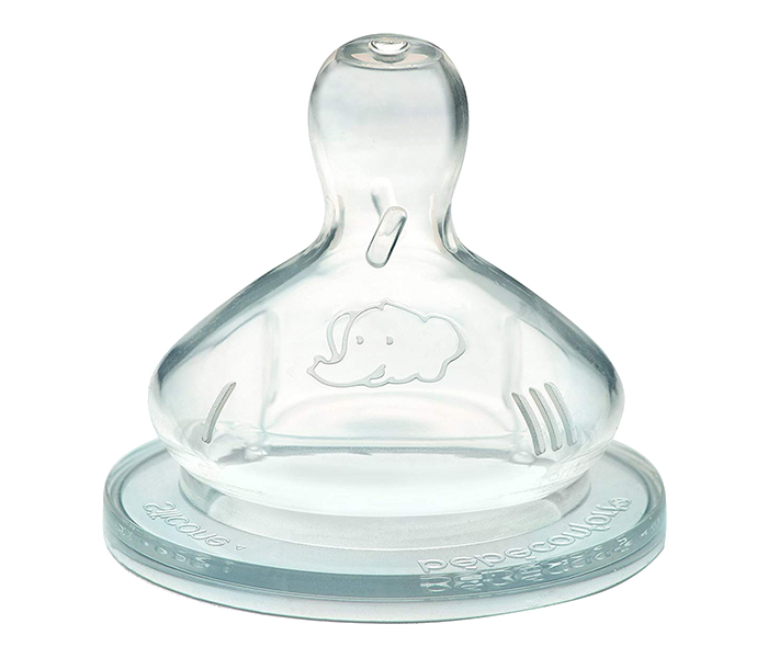 Bebe Confort 30000865 Silicone Maternity Wide-Base Teats - Size 1, 2 Pieces - Zoom Image 2