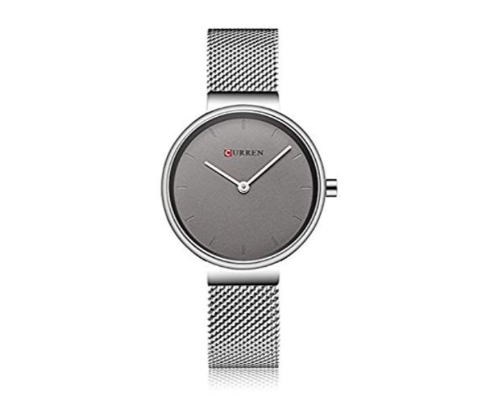 Curren 9016 Stylish Quartz Watch For Women Silver and Grey - Zoom Image 3