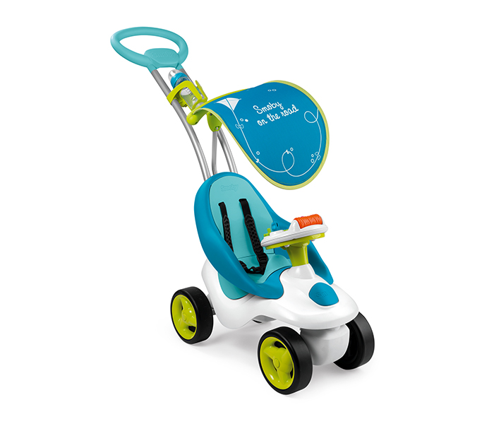 Smoby 413000 Bubble Go Mixte Ride On - Blue - Zoom Image