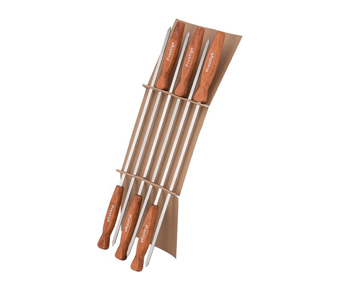 Prestige PR42101 Stainless Steel BBQ Skewers, Brown - Zoom Image 3