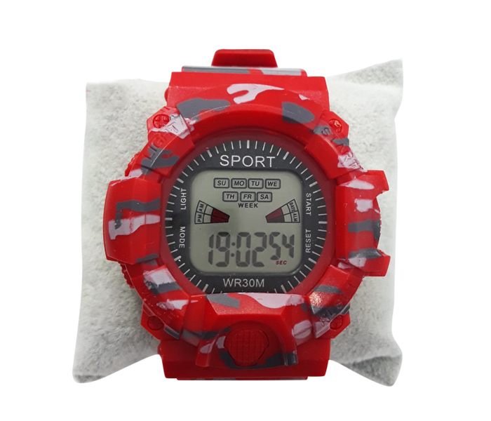 Kids sport KSW8R  Military Watch Red - Zoom Image