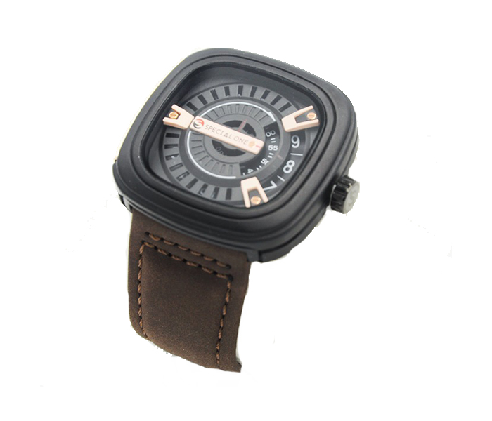 Special One SPO-18 High Quality Analog Wrist Watch for Men - Brown - Zoom Image 1