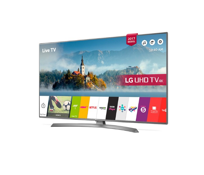 LG 55UJ670V 55 Inch 4K Ultra HD Smart TV Black - Zoom Image 2