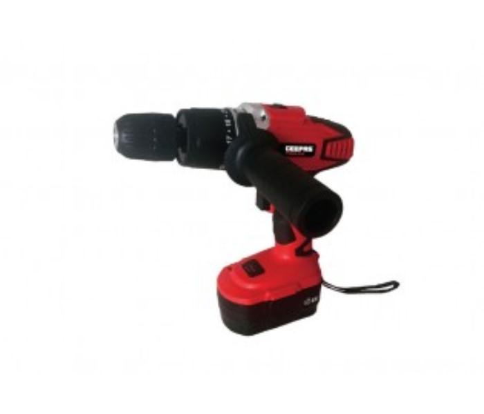 Geepas GT7668 Cordless Percussion Drill Black, Red - Zoom Image