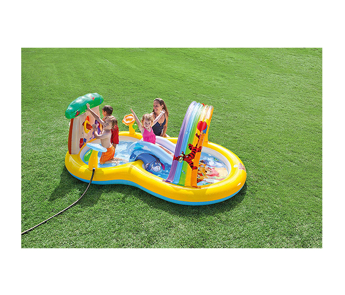 Intex ZX-57136 282 x 173 x 107CM Inflatable Winnie the Pooh Water Play Centre - Zoom Image 2