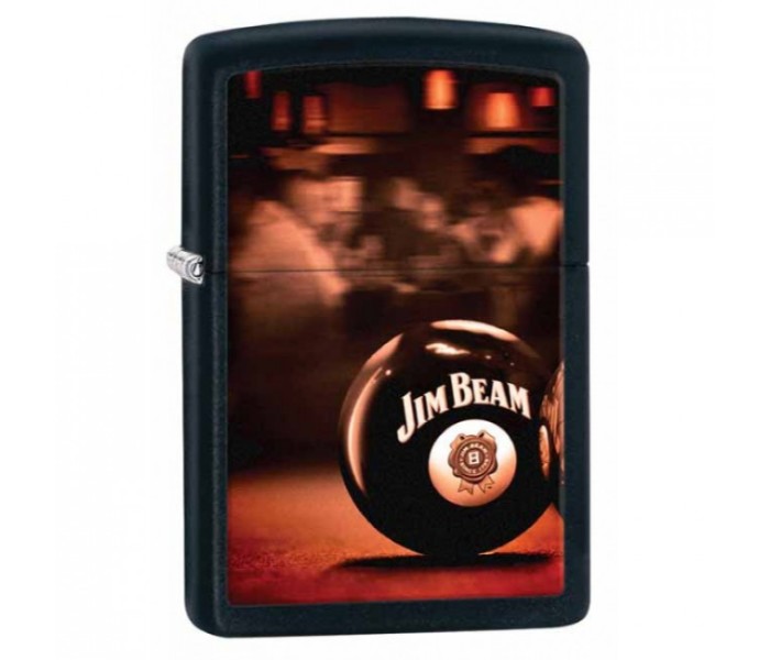 Zippo 28840 Jim Beam Lighter Black & Brown - Zoom Image 2