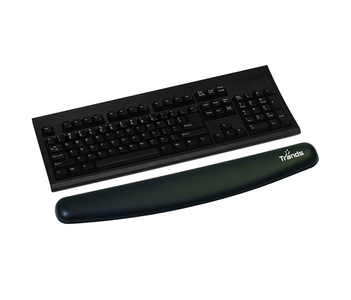 Trands TR-KBR66 Waverest Gel Wrist Rest Pad for Keyboards - Black - Zoom Image 3