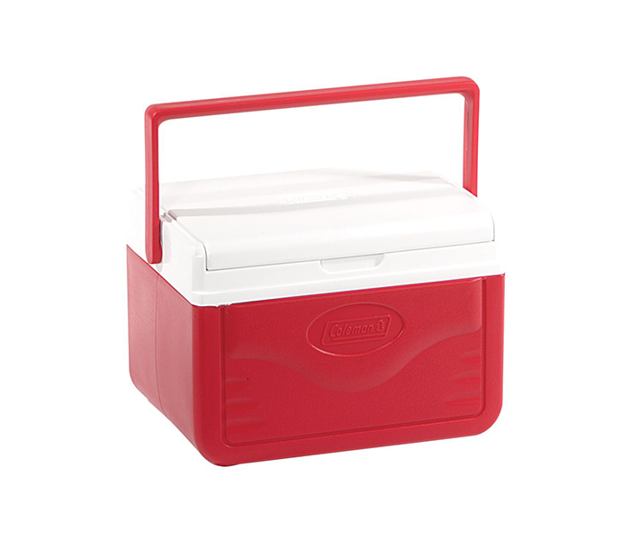 Coleman 5205A753G 5 Quart Fliplid Cooler - Red - Zoom Image