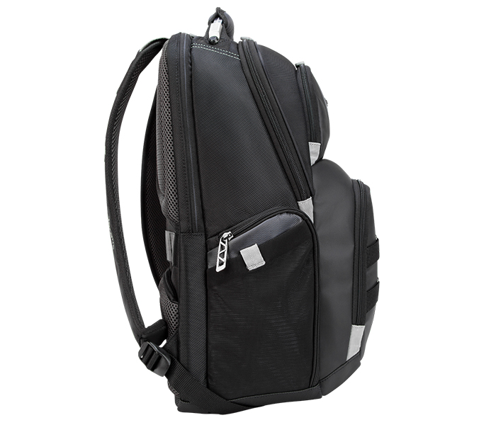 Targus TSB957GL 15.6-17.3 inch DrifterTrek USB Laptop Backpack - Black - Zoom Image 4