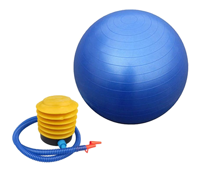 Fitness Yoga Exercise Anti Burst Gym Ball - Blue, 65cm - Zoom Image 4