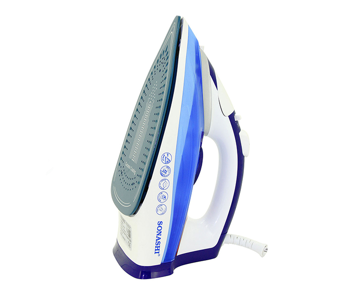 Sonashi SI-5074C 2400W Steam Iron with Ceramic Soleplate - Blue - Zoom Image 1