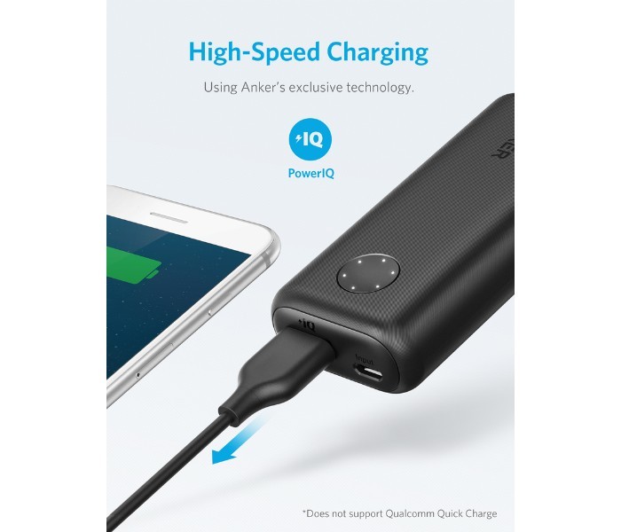 Anker A1220 Powercore II 6700 mAh Power Bank Black - Zoom Image 3