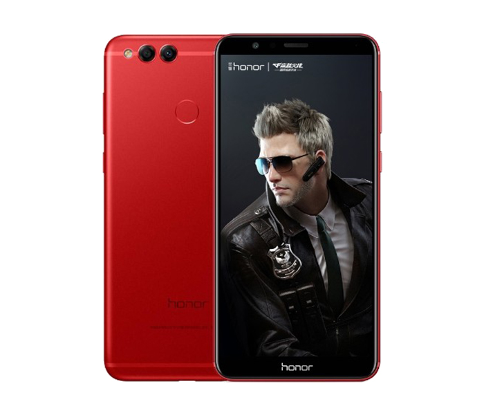 Honor 7X 4GB RAM 128GB ROM Dual Sim 4G Smartphone - Red - Zoom Image 4