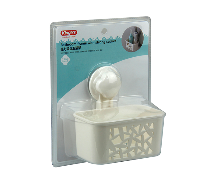 Taqdeer 8503 Storage Bathroom Accessories Holder - White - Zoom Image 4