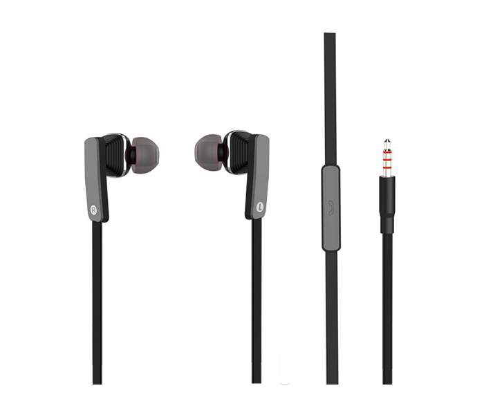 iends IE-HS137 Stereo Music Earphone - Black - Zoom Image 3