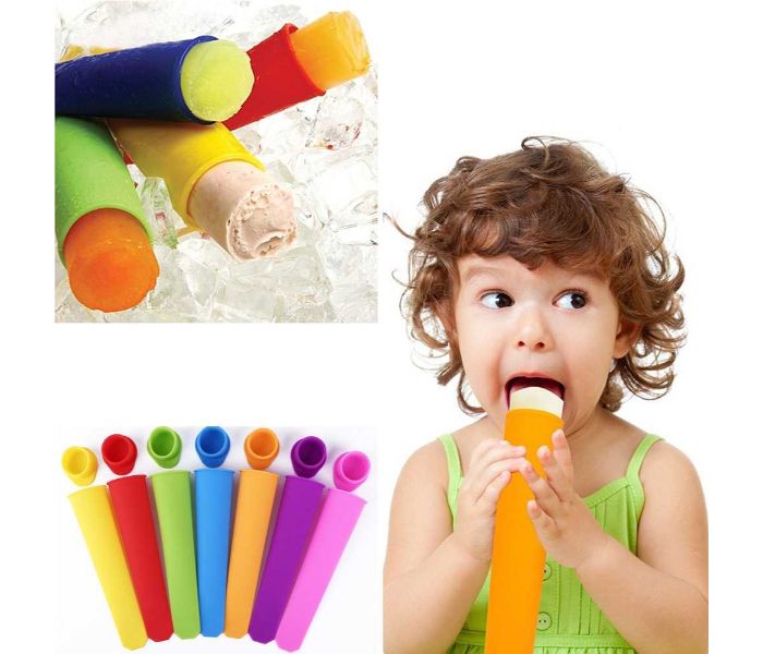 6 Piece Silicone Ice Lolly Maker ICE772 Multicolor - Zoom Image 4