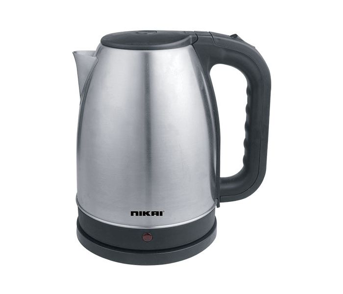 Nikai NK420A 1.7 Litre Stainless Steel Kettle Black and Silver - Zoom Image