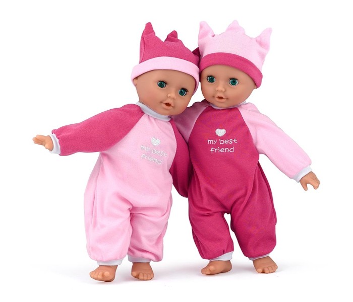 Dolls World 8531 30cm My Best Friend Baby Doll  2 Pcs Pink - Zoom Image