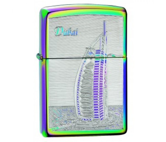 Zippo 151 AE181979 Spectrum Burj Al Arab Lighter Multicolor - Zoom Image