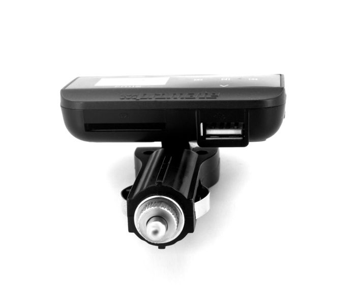 Promate FM12 Wireless In-Car FM Transmitter Adapter Car Kit with USB Car Charging - Black - Zoom Image 7