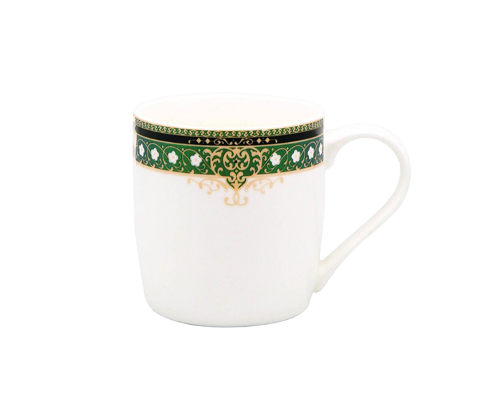 Royalford RF7585 350 ml Fine Bone china Mug - White - Zoom Image