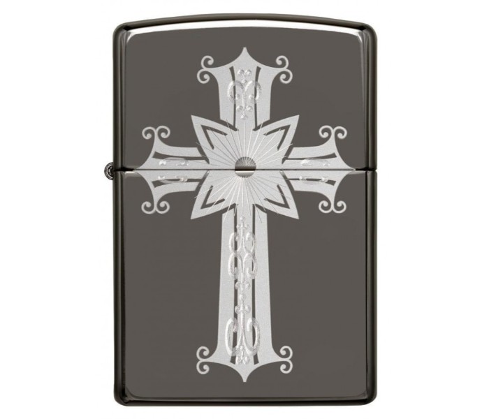 Zippo 29515 150 Cross Design Lighter Black - Zoom Image 5