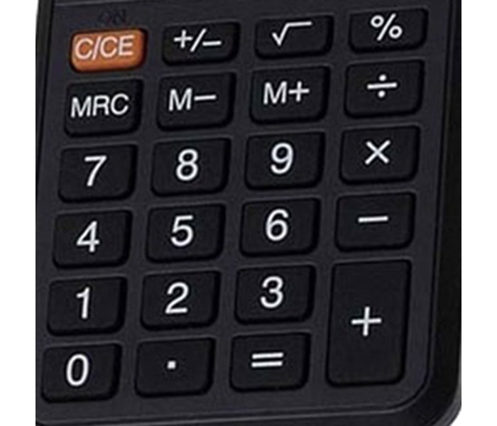 Citizen CTZ SLD 200 8 Digit Basic Calculator Black - Zoom Image 2