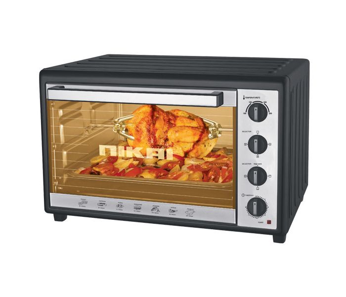 Nikai NT1001RCA Electric Oven 100 Litre Black and Silver - Zoom Image 2