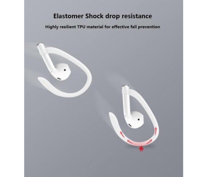 Antilost Protective Secure Fit Ear Hooks for Air pods Apple Earphones and all wireless Devices APWD23 Assorted - Zoom Image 3