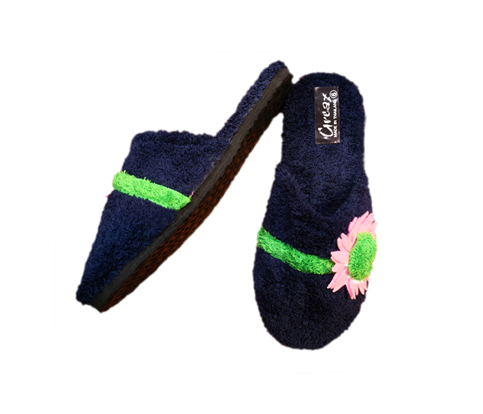 Greax LFC 107 EU39+ Cover Model Flip Flop Slippers for Women - Navy - Zoom Image