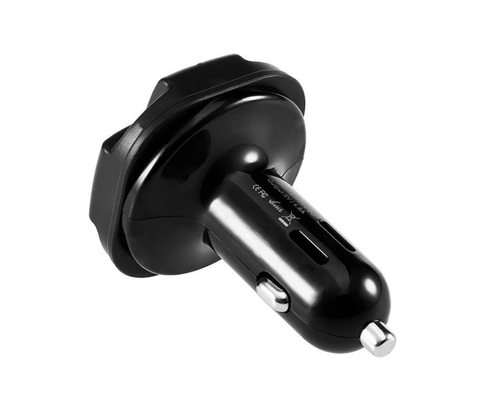 Trands TR-PC7448 4 Port USB Car Charger - Black - Zoom Image 1