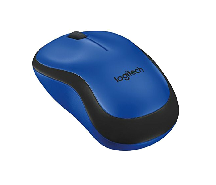 Logitech 910-004879 M220 Silent 2.4GHz Wireless Mouse - Blue - Zoom Image 2