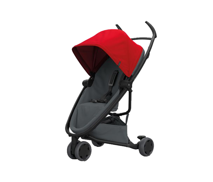 Quinny 1399993000 Zapp Flex Lightweight City Stroller - Red On Graphite - Zoom Image 1