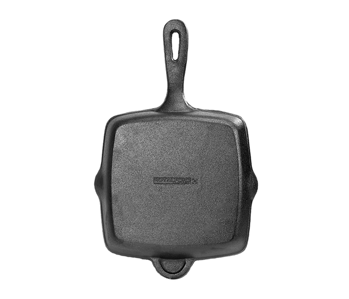 Royalford RFU9056 Cast Iron Grill Pan - 24cm, Black - Zoom Image 2