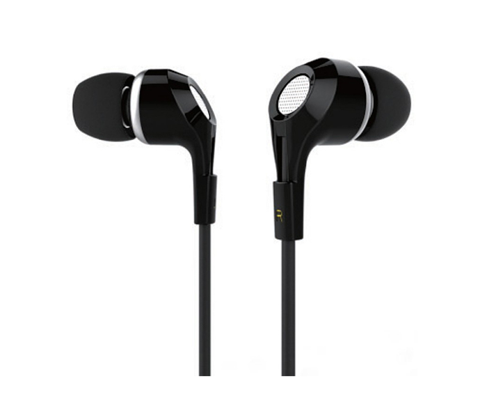 Trands TR-HS977 Great Sound In-Ear Wired Headphone - Black - Zoom Image 1