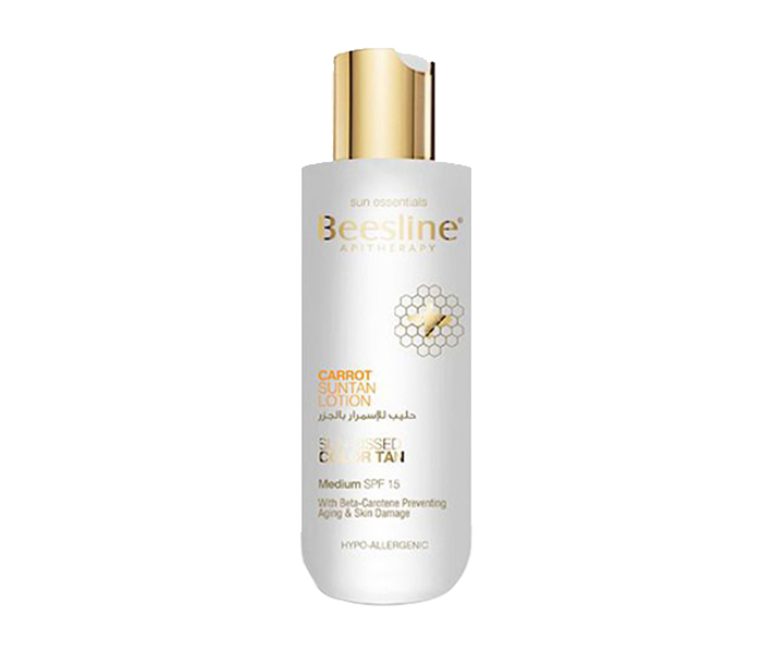 Beesline N10987801A SPF15 Carrot Suntan Lotion - 200ML - Zoom Image