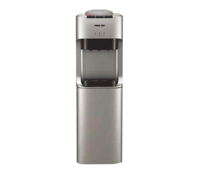 Nikai NWD1808CS 4 Tap Water Dispenser With Cabinet Silver - Zoom Image