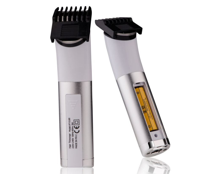 HTC AT-518B Rechargeable Hair Trimmer for Men - Silver - Zoom Image 2