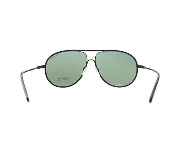 Tomford TF450 02N Cliff Aviator Matte Black Frame & Grey Gradient Mirrored Sunglasses for Unisex - Zoom Image 2